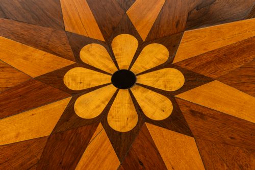 19TH CENTURY FRENCH SPECIMEN WOOD INLAID CENTRE TABLE - ADDITIONAL PHOTO 6