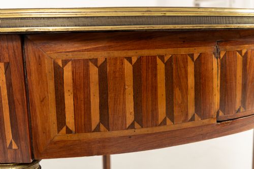 19TH CENTURY FRENCH SPECIMEN WOOD INLAID CENTRE TABLE - ADDITIONAL PHOTO 8