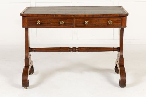 ENGLISH REGENCY MAHOGANY LIBRARY TABLE - ADDITIONAL PHOTO 1