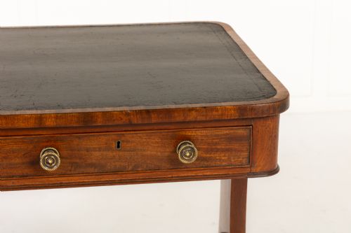ENGLISH REGENCY MAHOGANY LIBRARY TABLE - ADDITIONAL PHOTO 4