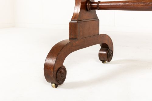 ENGLISH REGENCY MAHOGANY LIBRARY TABLE - ADDITIONAL PHOTO 6