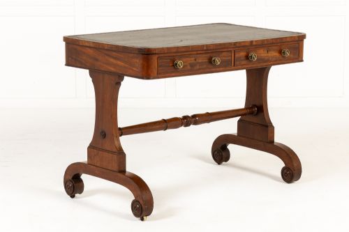 ENGLISH REGENCY MAHOGANY LIBRARY TABLE - ADDITIONAL PHOTO 7