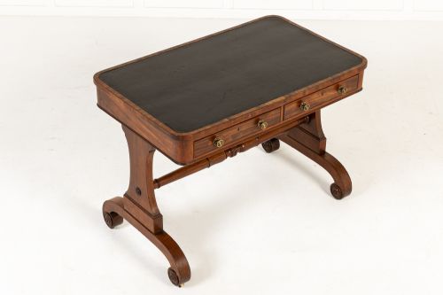 ENGLISH REGENCY MAHOGANY LIBRARY TABLE - ADDITIONAL PHOTO 8