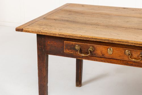 19TH CENTURY ENGLISH OAK AND ASH FARMHOUSE TABLE - ADDITIONAL PHOTO 5