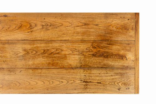 19TH CENTURY ENGLISH OAK AND ASH FARMHOUSE TABLE - ADDITIONAL PHOTO 7