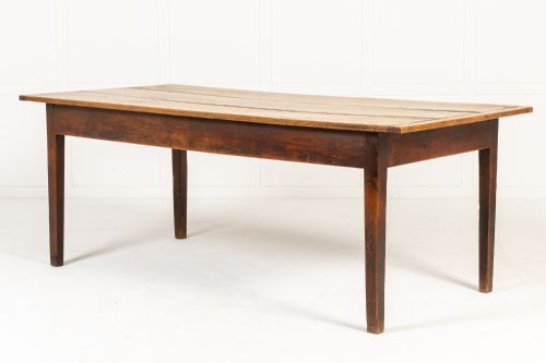 19TH CENTURY ENGLISH OAK AND ASH FARMHOUSE TABLE - ADDITIONAL PHOTO 9