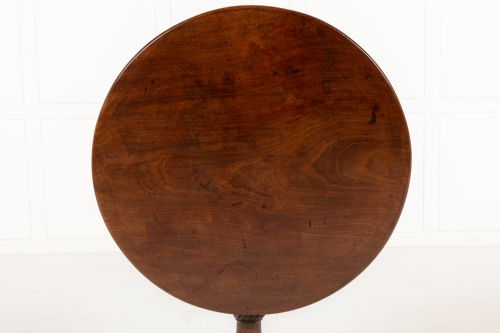 18TH CENTURY ENGLISH MAHOGANY TRIPOD TABLE - ADDITIONAL PHOTO 1