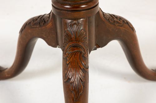 18TH CENTURY ENGLISH MAHOGANY TRIPOD TABLE - ADDITIONAL PHOTO 2