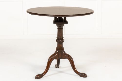 18TH CENTURY ENGLISH MAHOGANY TRIPOD TABLE - ADDITIONAL PHOTO 6