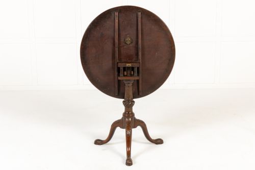 18TH CENTURY ENGLISH MAHOGANY TRIPOD TABLE - ADDITIONAL PHOTO 8