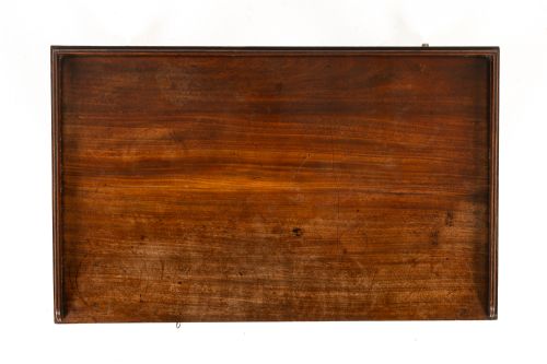 19TH CENTURY ENGLISH REGENCY MAHOGANY WRITING TABLESIDE TABLE - ADDITIONAL PHOTO 3
