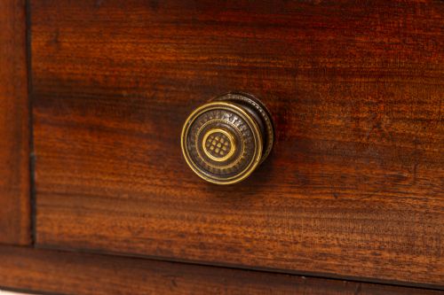19TH CENTURY ENGLISH REGENCY MAHOGANY WRITING TABLESIDE TABLE - ADDITIONAL PHOTO 5