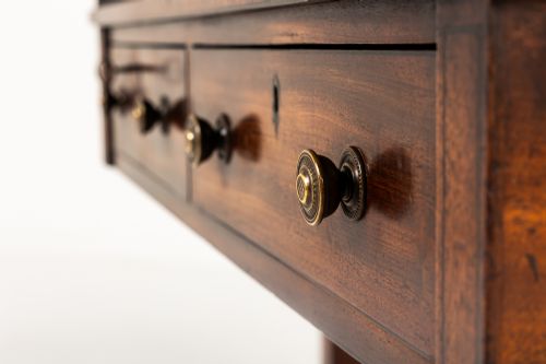 19TH CENTURY ENGLISH REGENCY MAHOGANY WRITING TABLESIDE TABLE - ADDITIONAL PHOTO 7