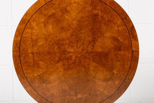19TH CENTURY ENGLISH BURR ELM CENTRE TABLE - ADDITIONAL PHOTO 1