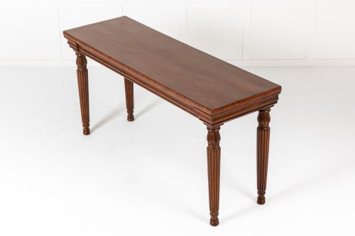 19TH CENTURY ENGLISH REGENCY MAHOGANY SERVING TABLE - ADDITIONAL PHOTO 5