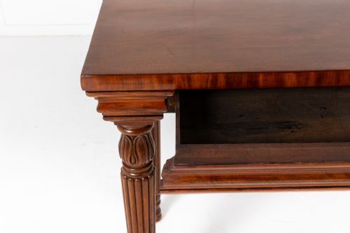 19TH CENTURY ENGLISH REGENCY MAHOGANY SERVING TABLE - ADDITIONAL PHOTO 6