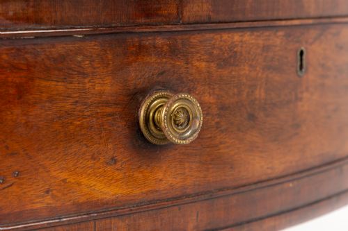 LARGE 19TH CENTURY ENGLISH REGENCY MAHOGANY DRUM TABLE - ADDITIONAL PHOTO 3