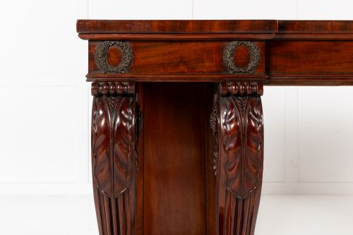 19TH CENTURY ENGLISH REGENCY MAHOGANY SERVING TABLE - ADDITIONAL PHOTO 3