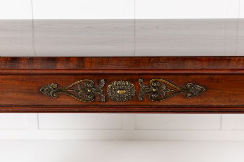 19TH CENTURY ENGLISH REGENCY MAHOGANY SERVING TABLE - ADDITIONAL PHOTO 4