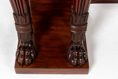 19TH CENTURY ENGLISH REGENCY MAHOGANY SERVING TABLE - ADDITIONAL PHOTO 6