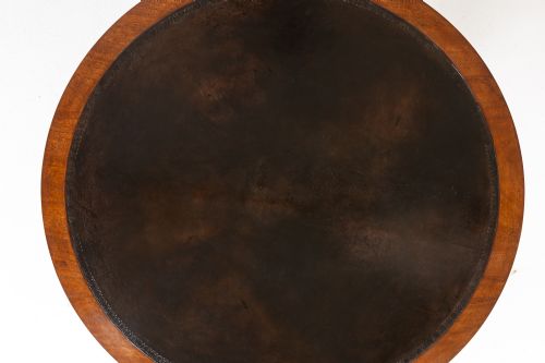 19TH CENTURY ENGLISH REGENCY MAHOGANY DRUM TABLE - ADDITIONAL PHOTO 8