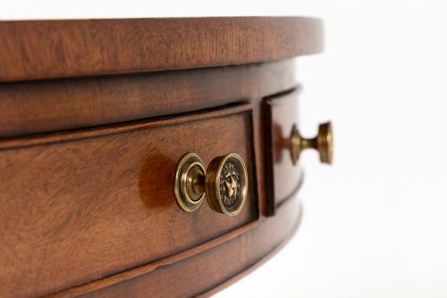 19TH CENTURY ENGLISH REGENCY MAHOGANY DRUM TABLE - ADDITIONAL PHOTO 10