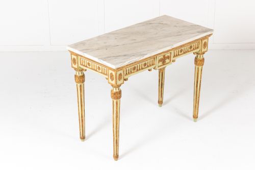 18TH CENTURY ITALIAN PAINTED CONSOLE TABLE - ADDITIONAL PHOTO 5