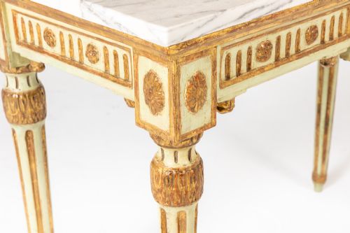 18TH CENTURY ITALIAN PAINTED CONSOLE TABLE - ADDITIONAL PHOTO 6