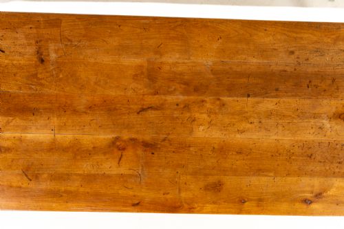LARGE 18TH CENTURY FRENCH CHERRYWOOD FARMHOUSE TABLE - ADDITIONAL PHOTO 4