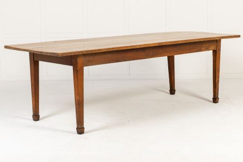 LARGE 18TH CENTURY FRENCH CHERRYWOOD FARMHOUSE TABLE - ADDITIONAL PHOTO 5