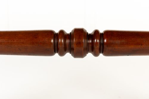 LARGE 19TH CENTURY ENGLISH MAHOGANY LIBRARY TABLE - ADDITIONAL PHOTO 13
