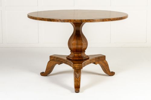 19th century french walnut centre table - CATEGORY: ANTIQUE TABLES - DATED 19TH CENTURY