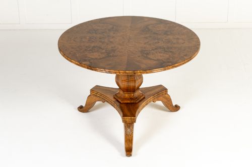 19TH CENTURY FRENCH WALNUT CENTRE TABLE - ADDITIONAL PHOTO 1