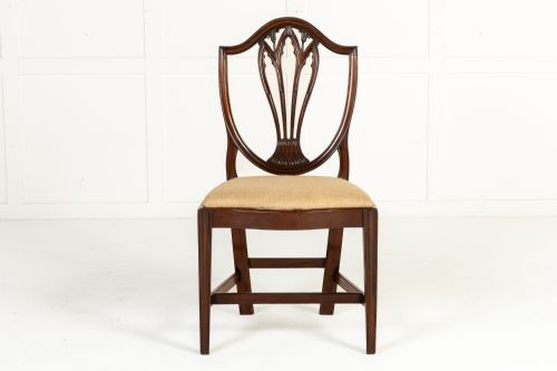 SET OF EIGHT 19TH CENTURY MAHOGANY DINING CHAIRS - ADDITIONAL PHOTO 3