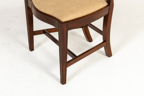 SET OF EIGHT 19TH CENTURY MAHOGANY DINING CHAIRS - ADDITIONAL PHOTO 7