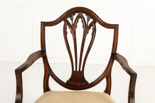 SET OF EIGHT 19TH CENTURY MAHOGANY DINING CHAIRS - ADDITIONAL PHOTO 12
