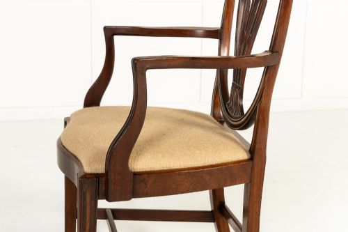 SET OF EIGHT 19TH CENTURY MAHOGANY DINING CHAIRS - ADDITIONAL PHOTO 13