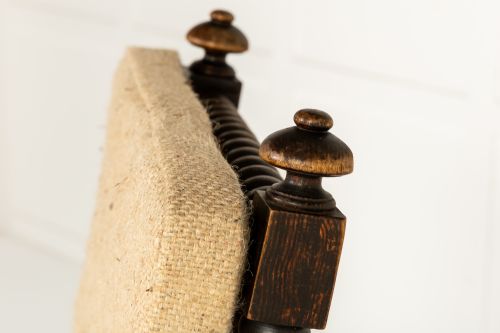 LARGE 19TH CENTURY ENGLISH BOBBIN CHAIR - ADDITIONAL PHOTO 3