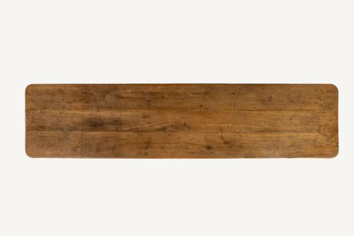 19TH CENTURY RUSTIC FRENCH OAK DRAPERS TABLE - ADDITIONAL PHOTO 3