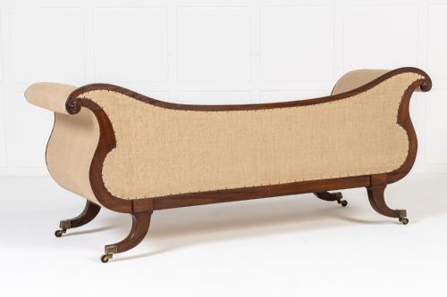 19TH CENTURY ENGLISH REGENCY ROSEWOOD SOFA - ADDITIONAL PHOTO 5