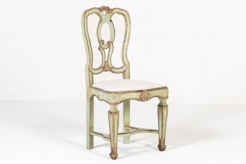 SET OF TEN 18TH CENTURY ITALIAN PAINTED CHAIRS - ADDITIONAL PHOTO 4