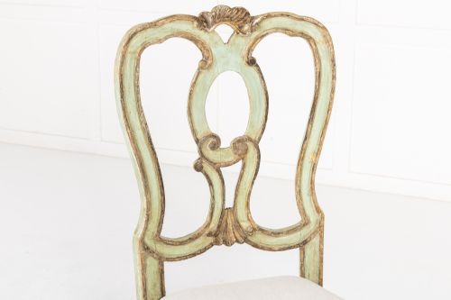 SET OF TEN 18TH CENTURY ITALIAN PAINTED CHAIRS - ADDITIONAL PHOTO 5