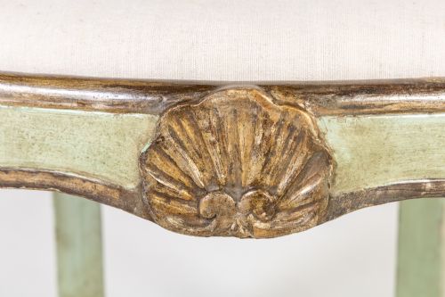 SET OF TEN 18TH CENTURY ITALIAN PAINTED CHAIRS - ADDITIONAL PHOTO 8