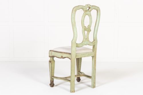 SET OF TEN 18TH CENTURY ITALIAN PAINTED CHAIRS - ADDITIONAL PHOTO 10