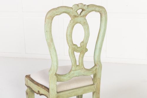 SET OF TEN 18TH CENTURY ITALIAN PAINTED CHAIRS - ADDITIONAL PHOTO 11