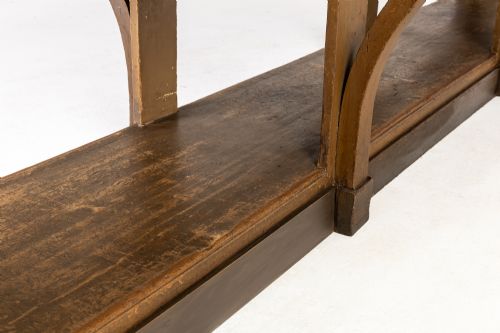 MONUMENTAL FOUR METRE 19TH CENTURY FRENCH OAK DRAPERS TABLE - ADDITIONAL PHOTO 4