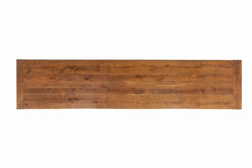 MONUMENTAL FOUR METRE 19TH CENTURY FRENCH OAK DRAPERS TABLE - ADDITIONAL PHOTO 12