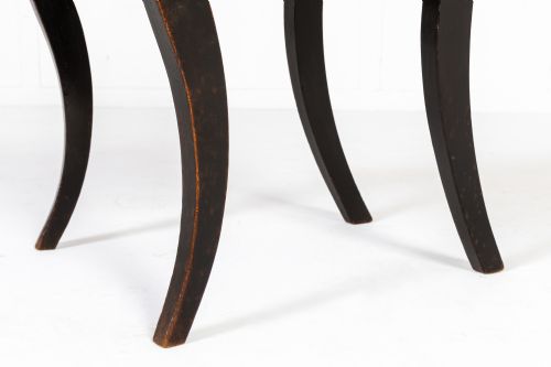 SET OF SIX EARLY 19TH CENTURY ENGLISH REGENCY DINING CHAIRS - ADDITIONAL PHOTO 9