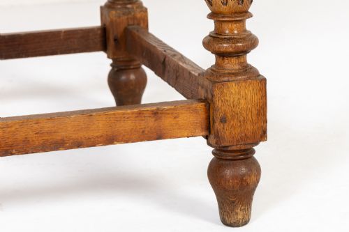 FRENCH OAK SERVINGDRAPERS TABLE C1900 - ADDITIONAL PHOTO 5