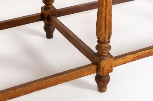 FRENCH OAK SERVINGDRAPERS TABLE C1900 - ADDITIONAL PHOTO 6